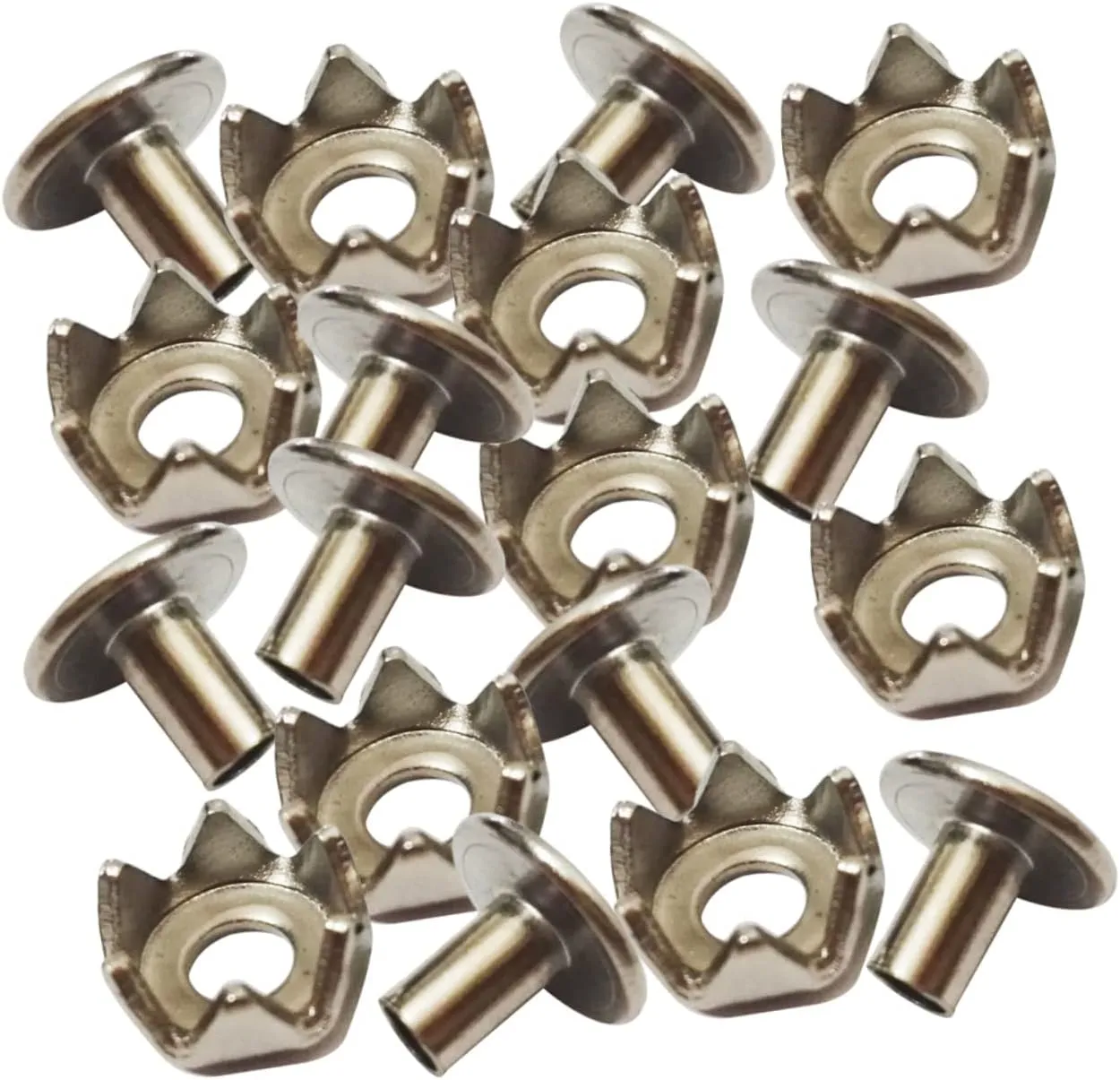 100Pcs Ice Cleats Spikes for Shoes Non Slip Steel Crampons and Grippers for Snow and Ice Durable Outdoor Traction Accessories for Hiking Walking and Climbing