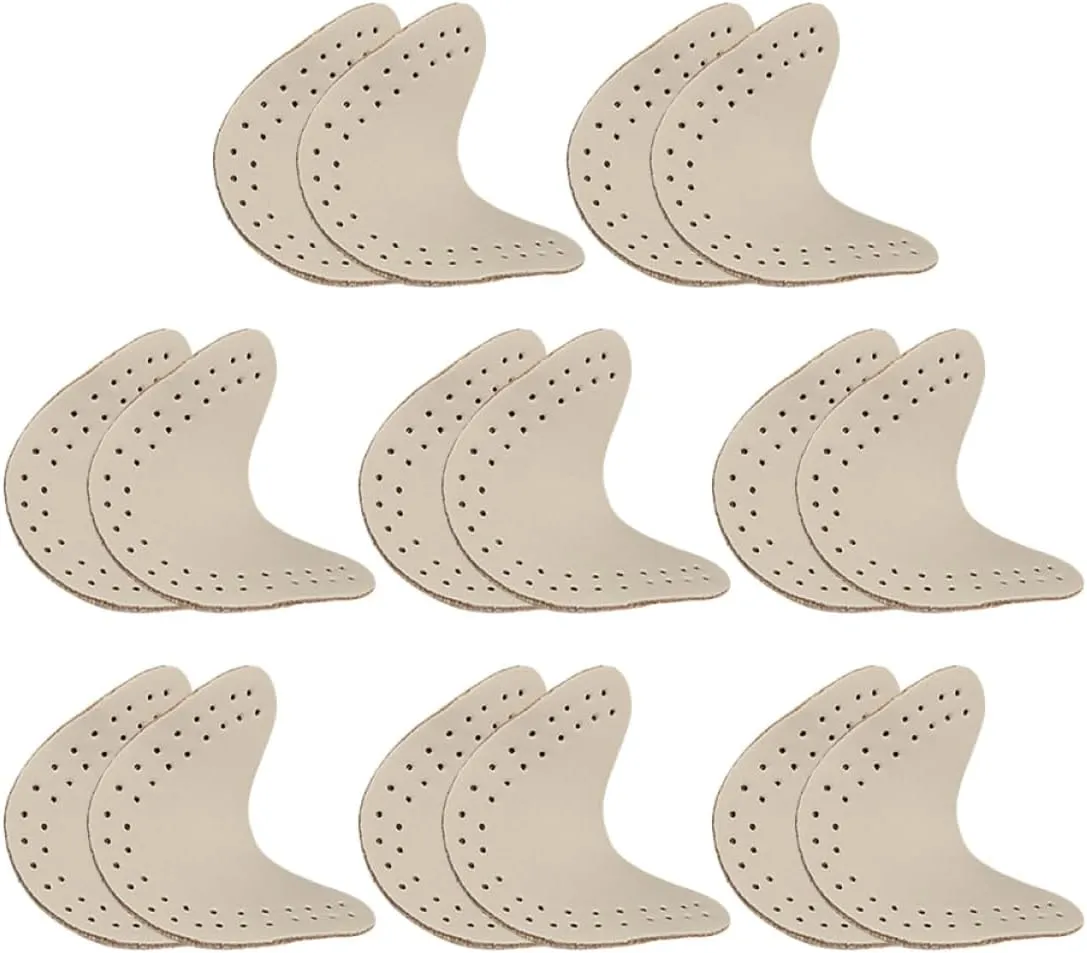 1set Forefoot Cushion Pads for High Heels Non Slip Skid Inserts Comfortable Foot Support for Womens Shoes Suitable for Flats Sneakers and More 8pairs
