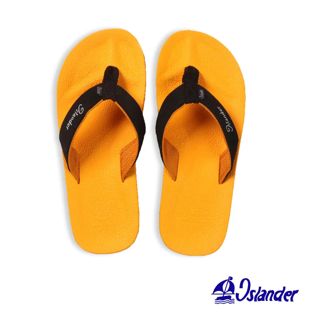 2400 Series Sandals (Flip Flops) - Mustard / Black