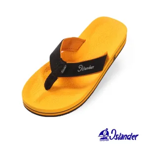 2400 Series Sandals (Flip Flops) - Mustard / Black