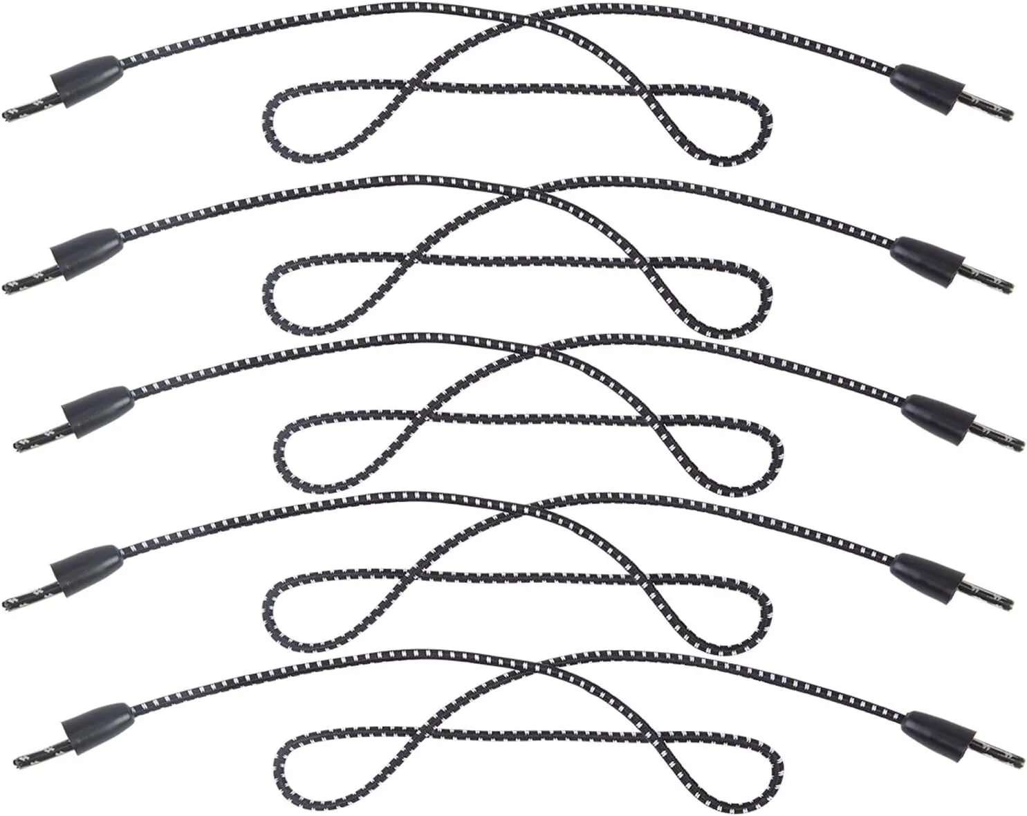 5 Pairs Elastic Shoelaces Strings Replacement Laces for Hey Dude Shoes No Tie Stretch Shoe Laces