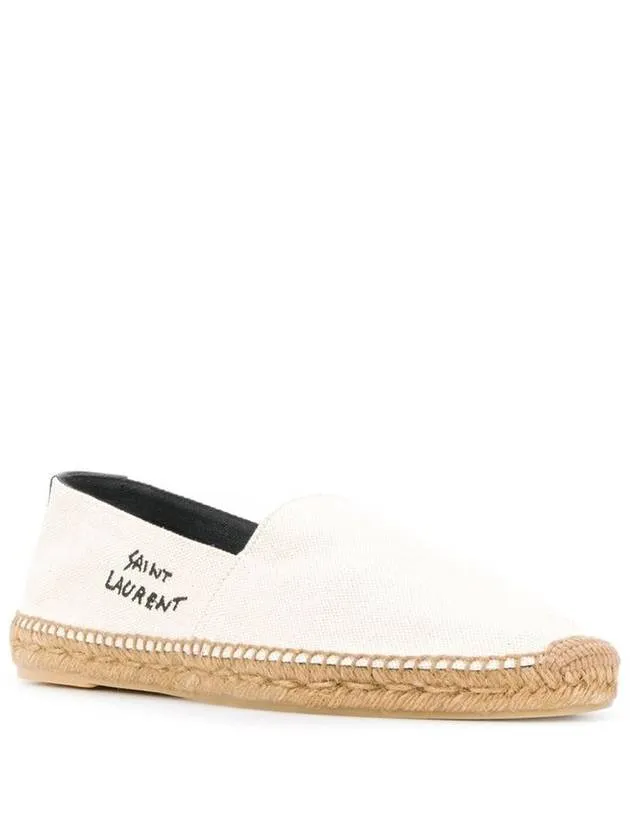 5-star customer support Monogram Popular product Beige Logo Saint Laurent Espadrilles