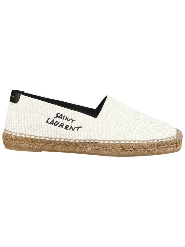 5-star customer support Monogram Popular product Beige Logo Saint Laurent Espadrilles