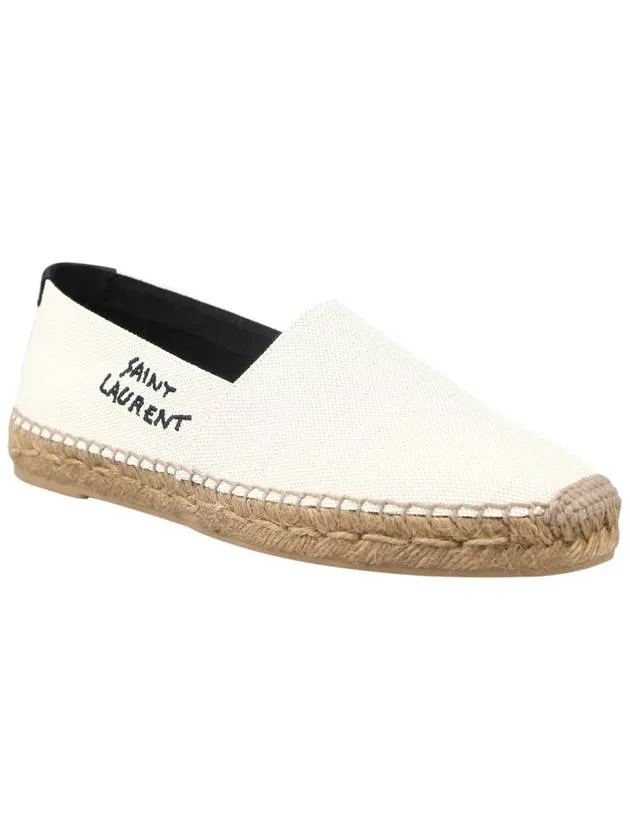5-star customer support Monogram Popular product Beige Logo Saint Laurent Espadrilles