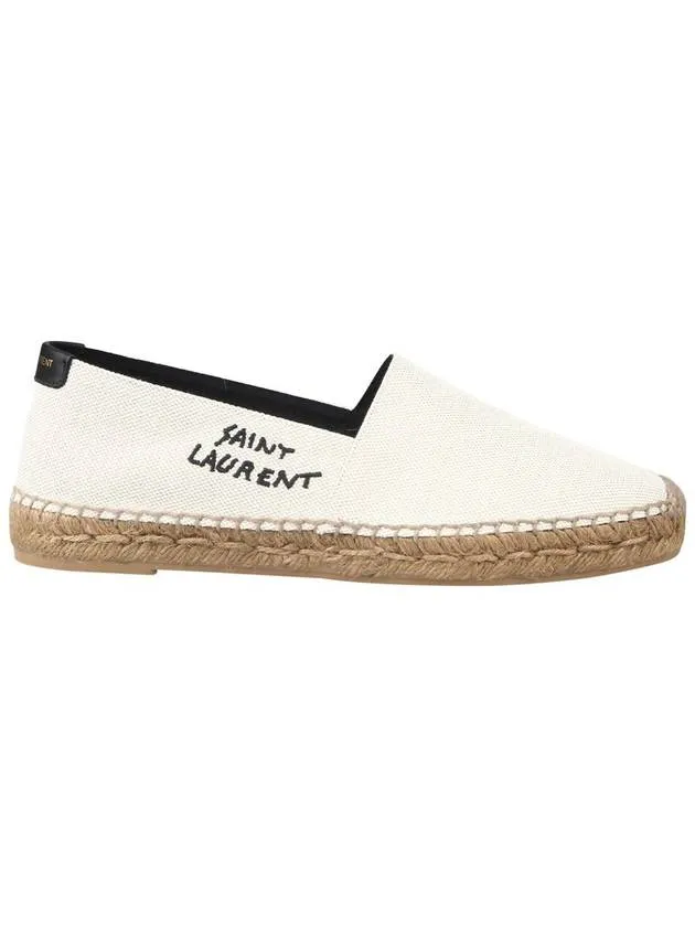 5-star customer support Monogram Popular product Beige Logo Saint Laurent Espadrilles