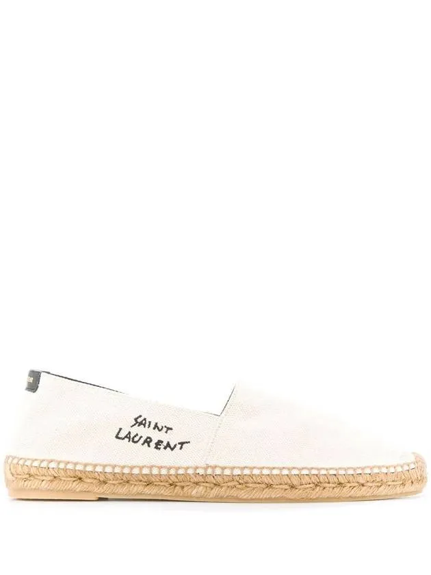 5-star customer support Monogram Popular product Beige Logo Saint Laurent Espadrilles
