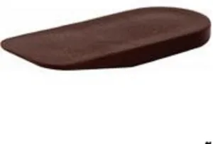 6 mm (1/4") Shoe Lift, Large (3" Width) 10 Heel Lifts Pack