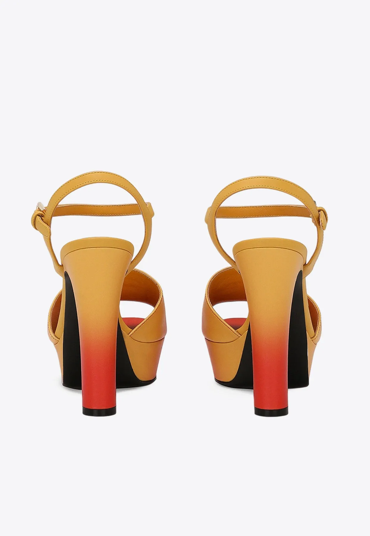 85 Ombre Platform Sandals in Calfskin