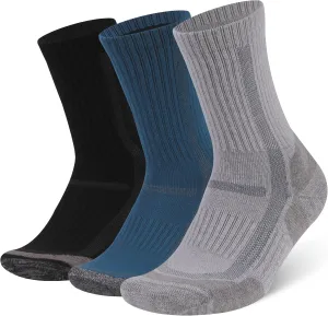 90% Merino Wool Ankle Men's Women's Athletic Wool Socks, 3 Pairs