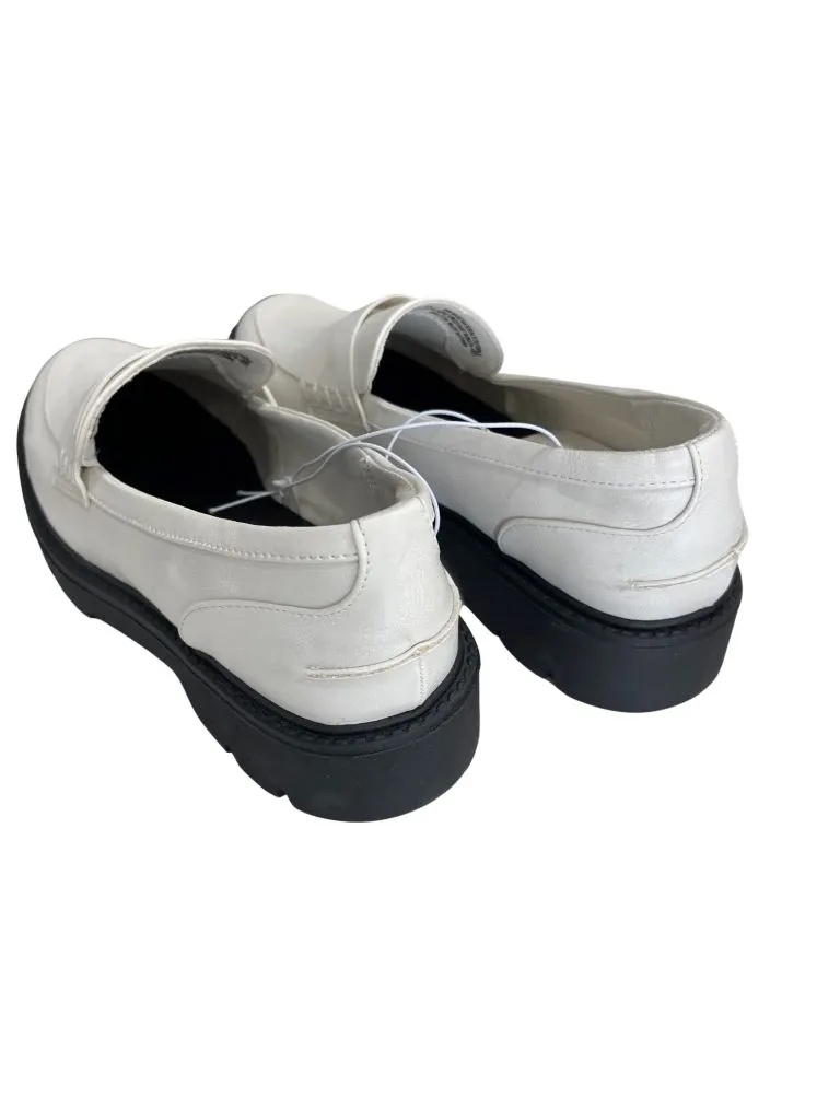 A New Day  Off White Platform 'Britney' Loafer (NWT)