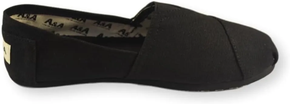 A&A - Espadrilles for Women - Sandals - Canvas Shoes - Slip On Shoes - Alpargatas for Women - Unisex Shoes - Vegan Shoes