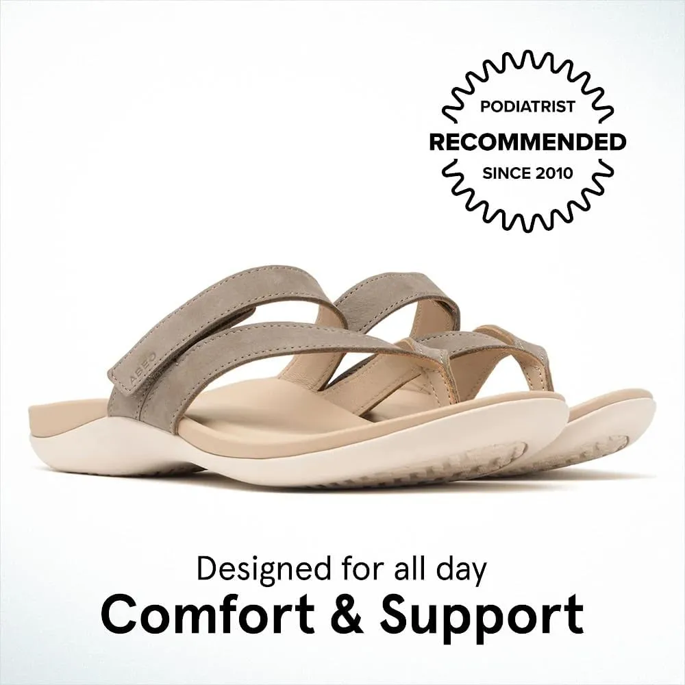 ABEO Oasis Thong Sandals For Women | Arch Support Sandals | Ball of Foot Pain Relief | Built-In Metatarsal Pads Women | Ball Of Foot Cushions for Women