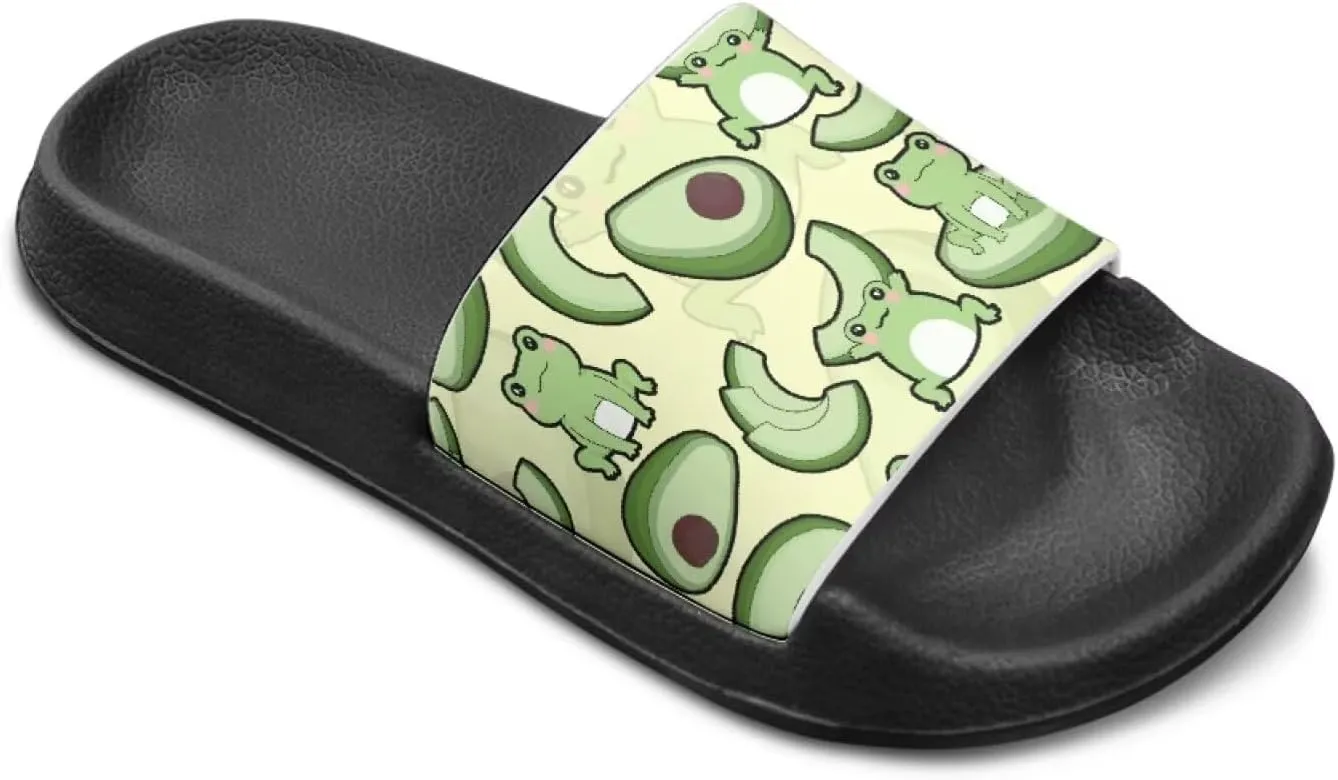 Adorable Slide Sandals for Boys Girls Slide Sandals Cartoon Youth Pool Shower Shoes Suitable for Outdoors
