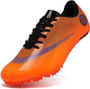 ailishabroy Track and Field Running Spike Shoe Mesh Breathable Lightweight Durable Sneakers Athletics Shoes Unisex Adult and Boy Sport Shoes