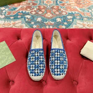 AND ESPADRILLE LOAFER COBALT CANVAS Localized shipping GG BLACK Bundle deal Gucci