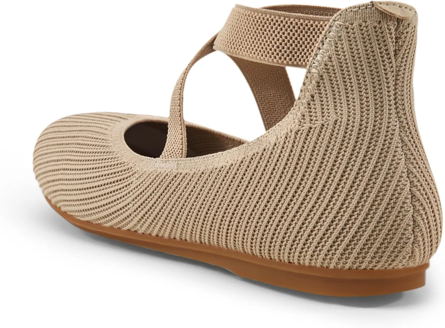 Arromic Flats for Women Round Toe Ballet Flats with Ankle Straps Ballerina Flat Shoes Women Dressy Comfortable for Work Wedding Office Casual