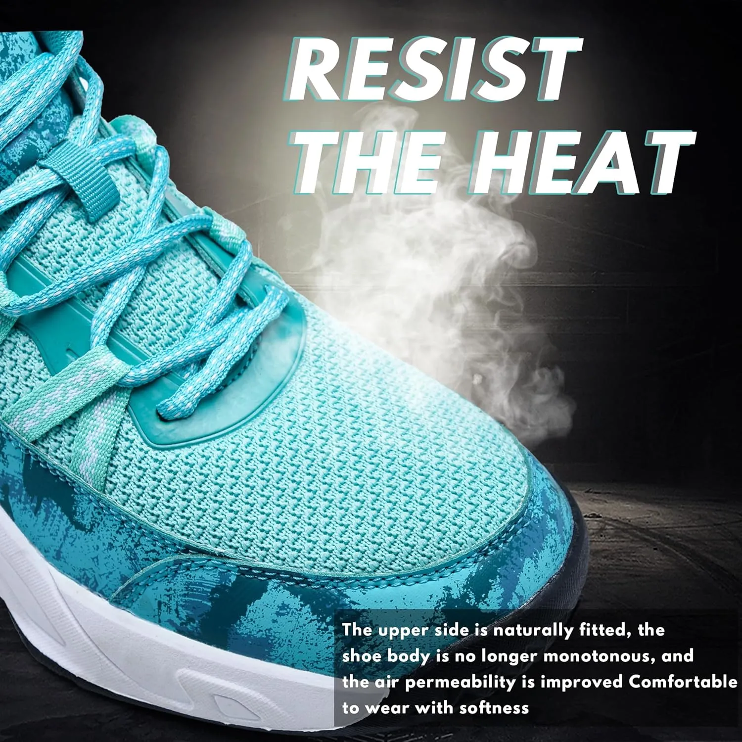 Basketball Shoes for Men Lightweight Durable for Outdoor Sports Training Matches