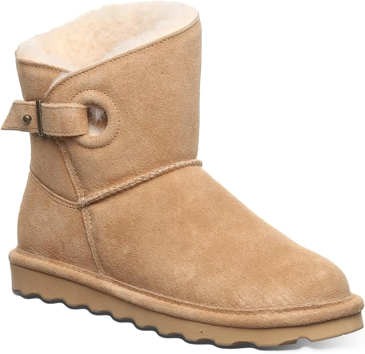 BEARPAW Women's Isabelle Comfortable Winter Boot | Classic Suede Pull On Boot | Multiple Colors & Sizes