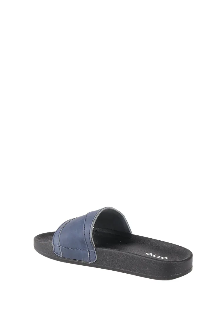 BENJIE BASIC SLIDE SANDALS