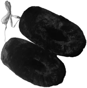BESPORTBLE Electric Heat Slippers Heated Warming Slippers Foot Warmer Comfortable Wool Shoes Winter