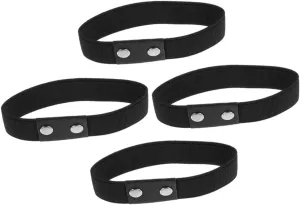 BESTYASH Detachable High Heel Ankle Straps 4pcs Elastic Shoelaces for Women Anti-Loose Shoe Straps for Comfortable Walking