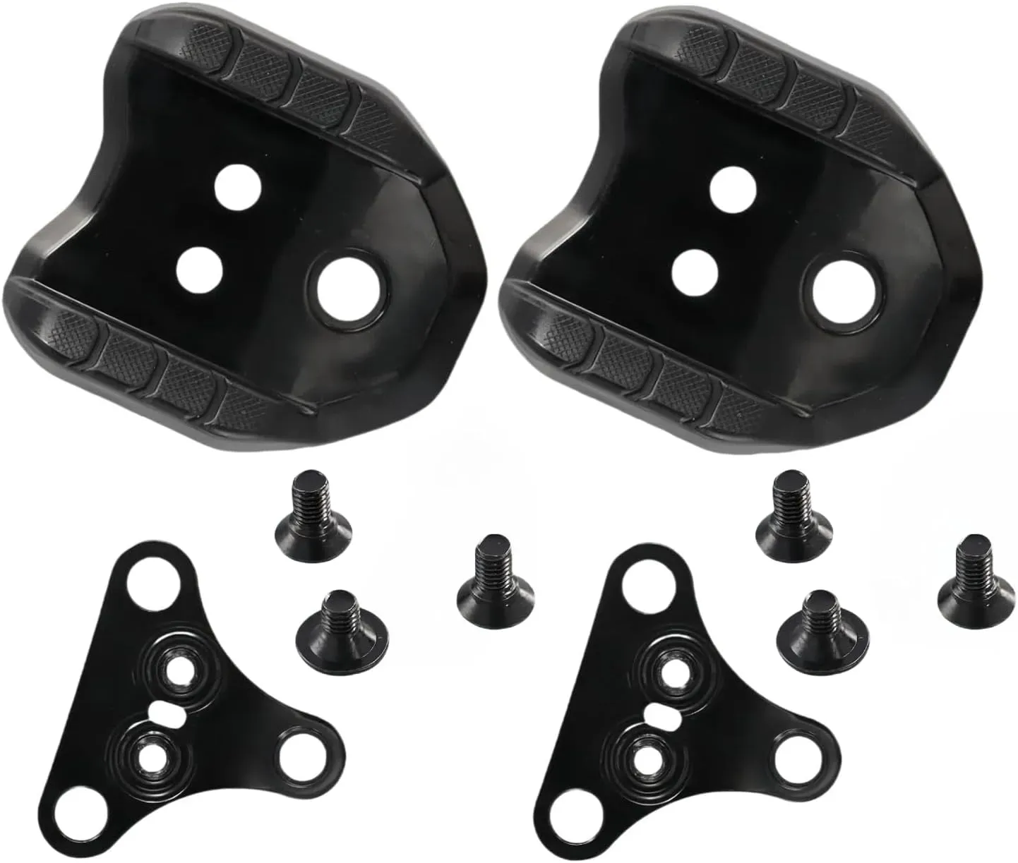 Bike Cleats Replacement Compatible with SPD-System Bicycle Shoe Cleat Stabilizing Adapter SM SH41 3 Hole Sole Set