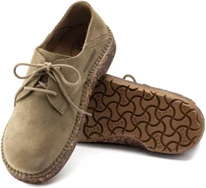 Birkenstock Gary Leather Lace-Up Shoes with Anatomically Shaped Footbed and Durable Thermo Rubber Sole - Multiple Colors & Sizes