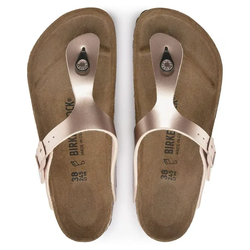Birkenstock Women's Gizeh Birko-Flor - Copper