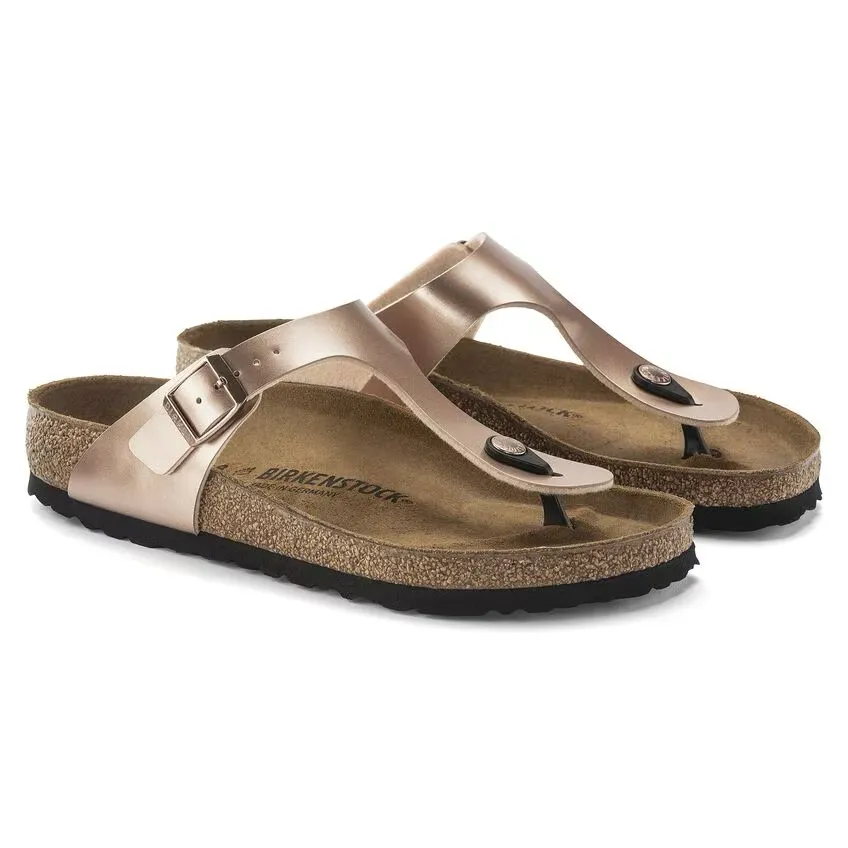 Birkenstock Women's Gizeh Birko-Flor - Copper