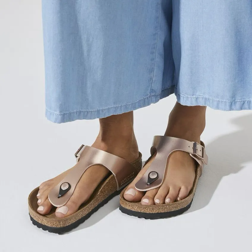 Birkenstock Women's Gizeh Birko-Flor - Copper