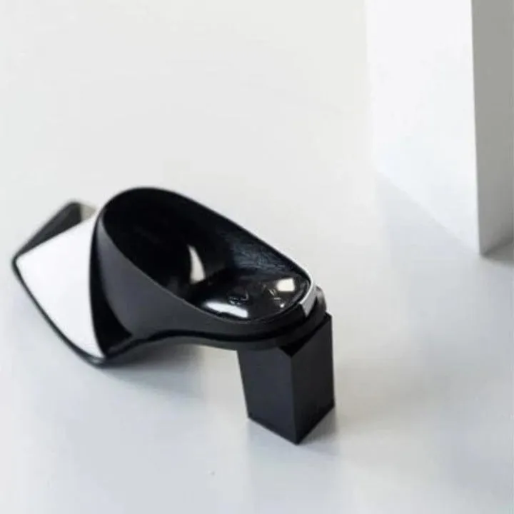 Black & White Block Heels