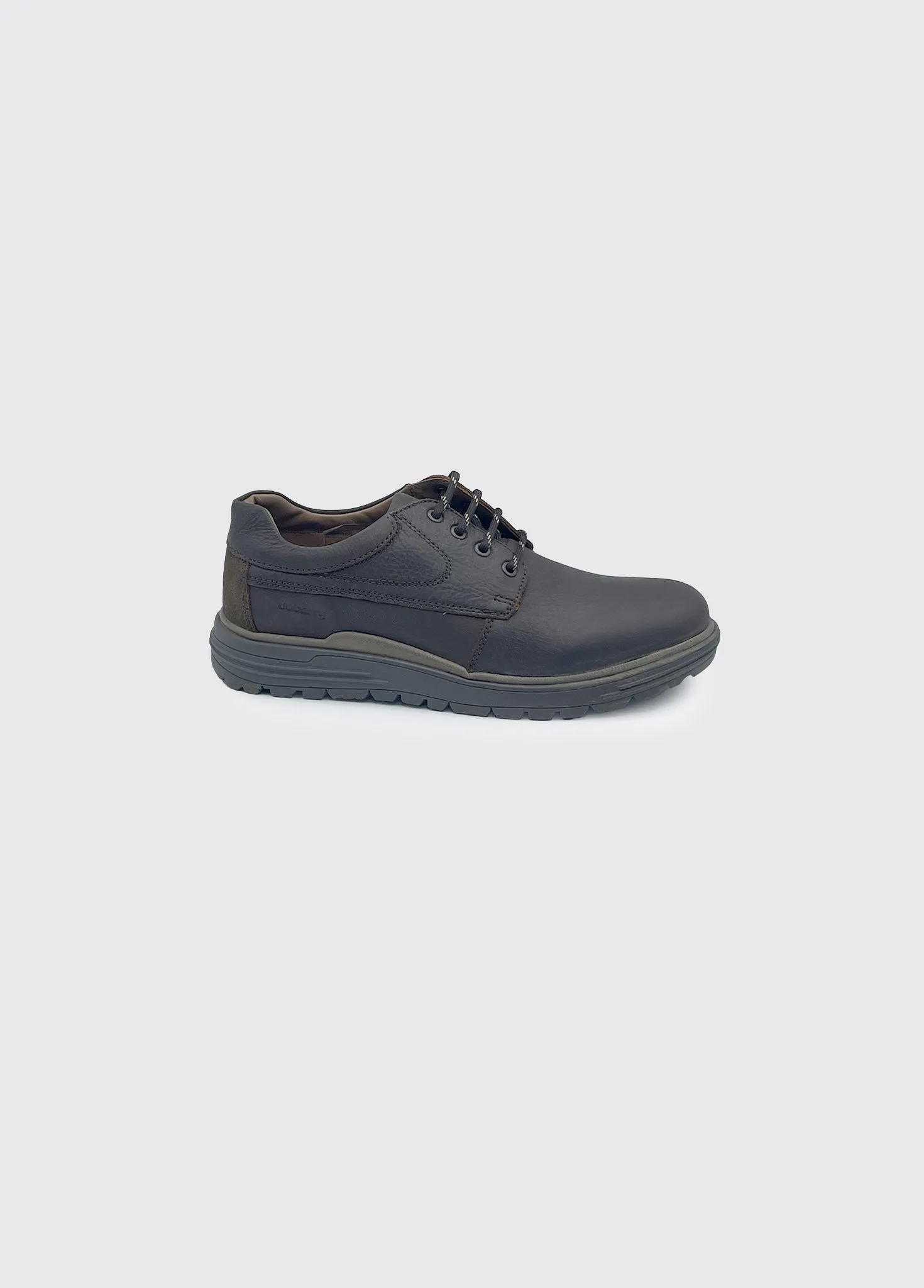 Brennan Men's Comfortable Walking Shoe - Mahogany