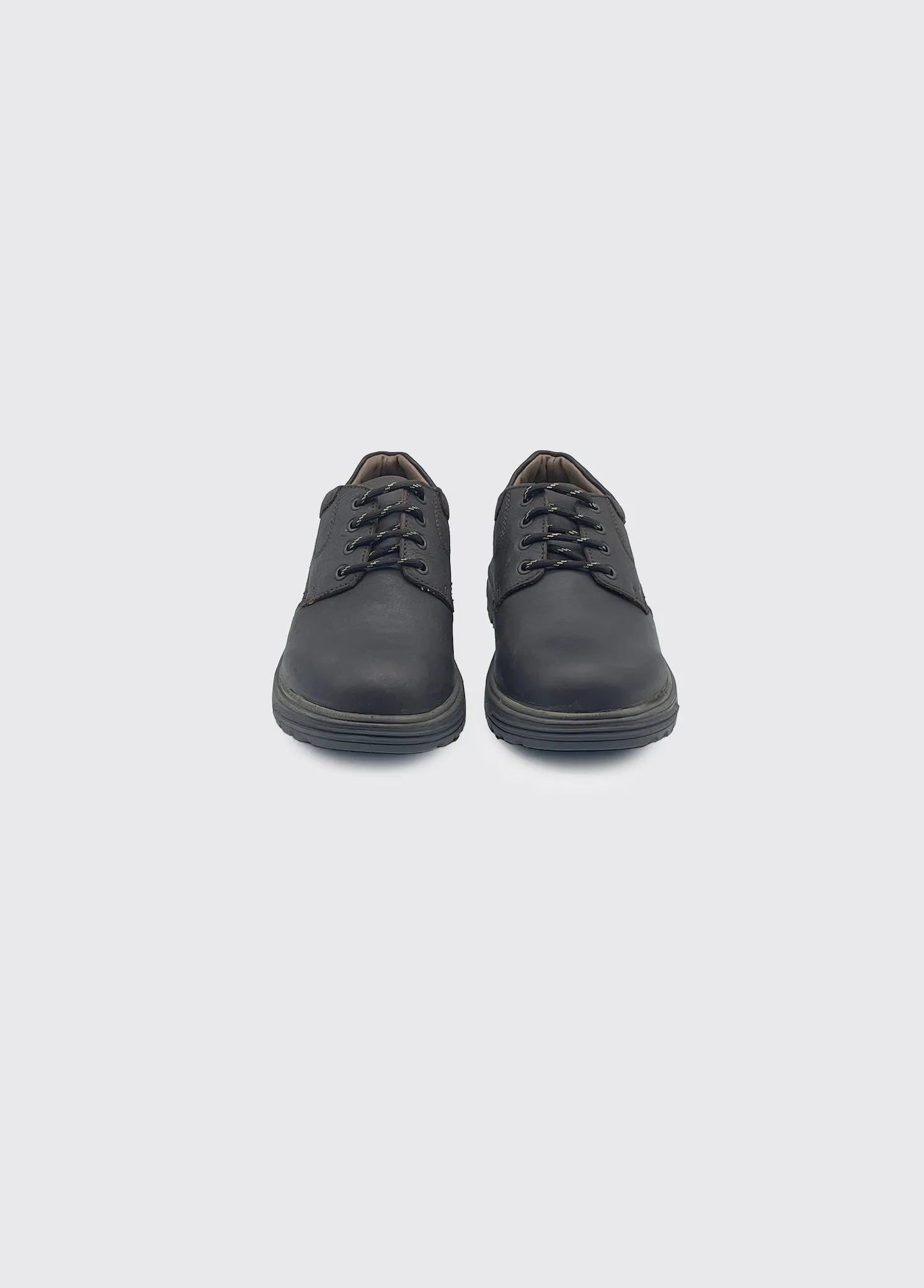 Brennan Men's Comfortable Walking Shoe - Mahogany