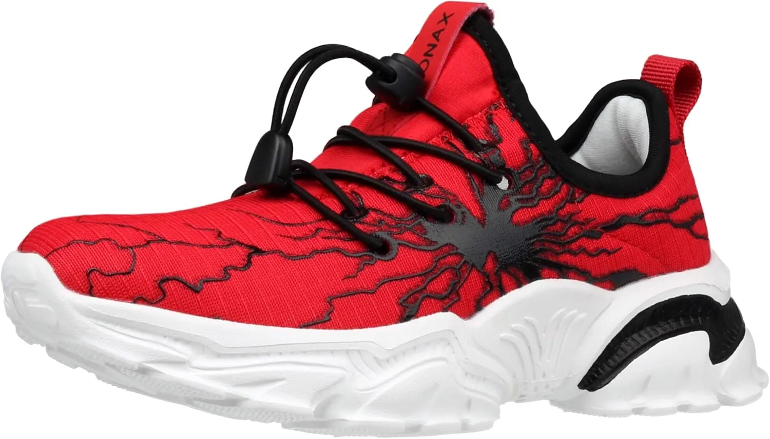 BRONAX Little/Big Boys Comfortable Graffiti Personality Tennis Shoes