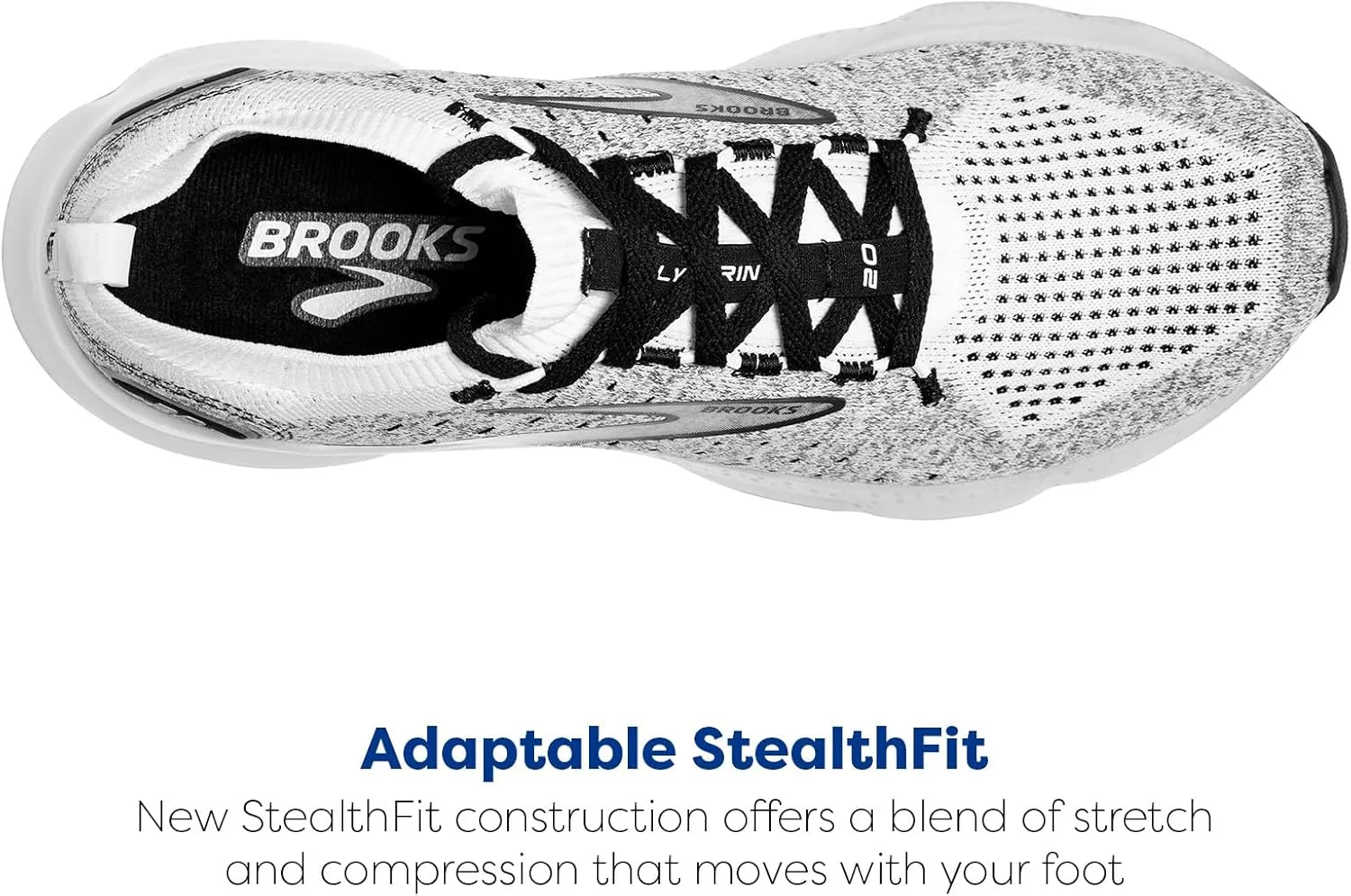 Brooks Men’s Glycerin StealthFit 20 Neutral Running Shoe