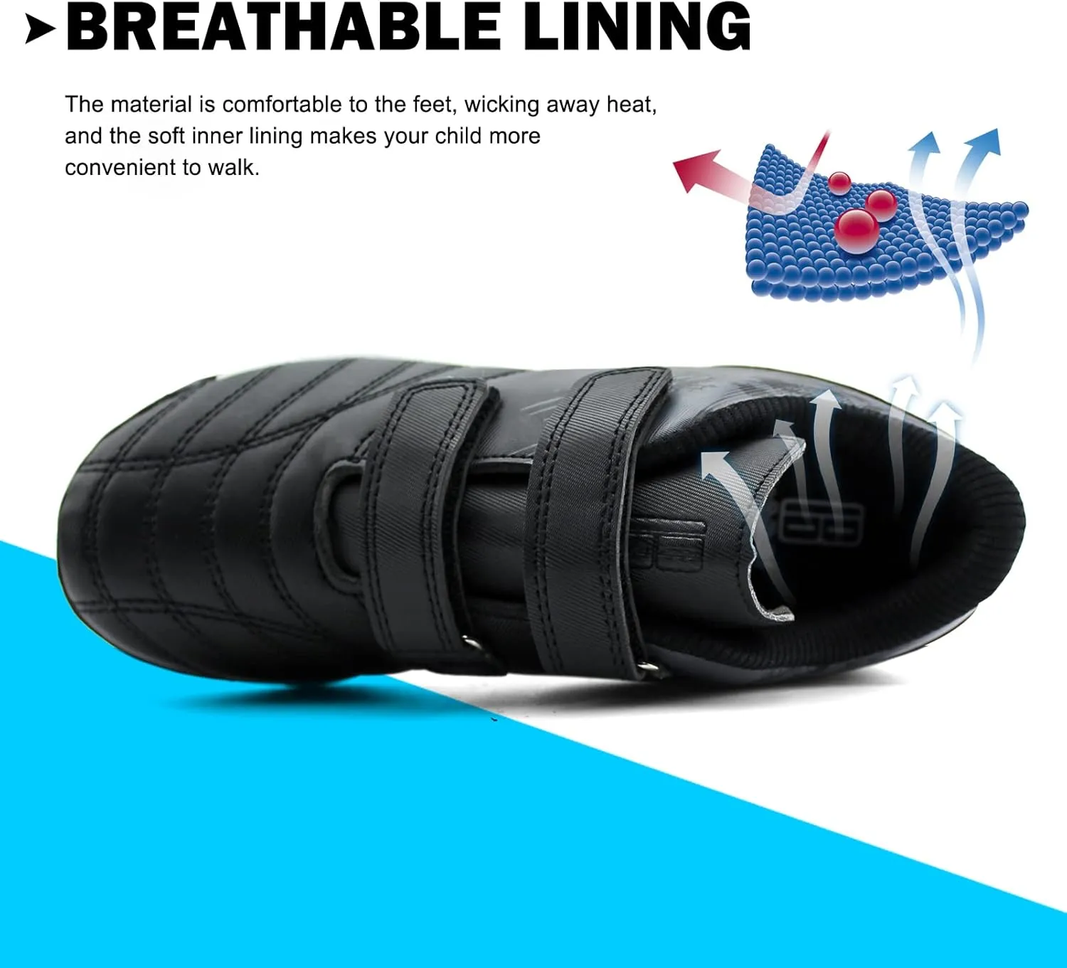 brooman Kids Comfortable Turf Soccer Shoes Athletic Football Shoes
