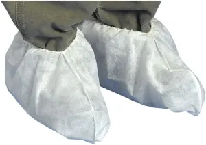 Buffalo Industries (68431) Non-skid, Non-Slip PE Coated Contractor Grade Shoe Covers - One Size, Pack of 3 - Durable Barrier Against Varnish, Resins, Fiberglass, Paints and Most Liquids