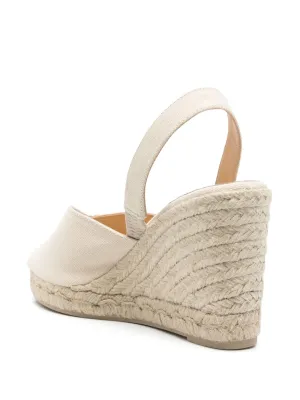 Castaner Ivory Flat Espadrilles