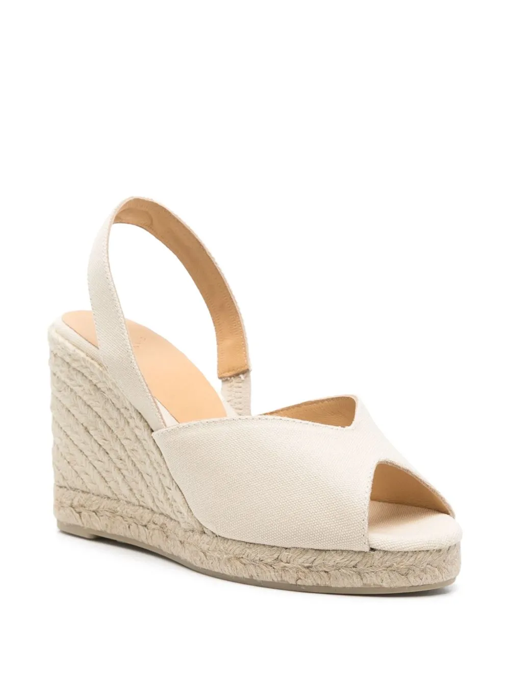 Castaner Ivory Flat Espadrilles