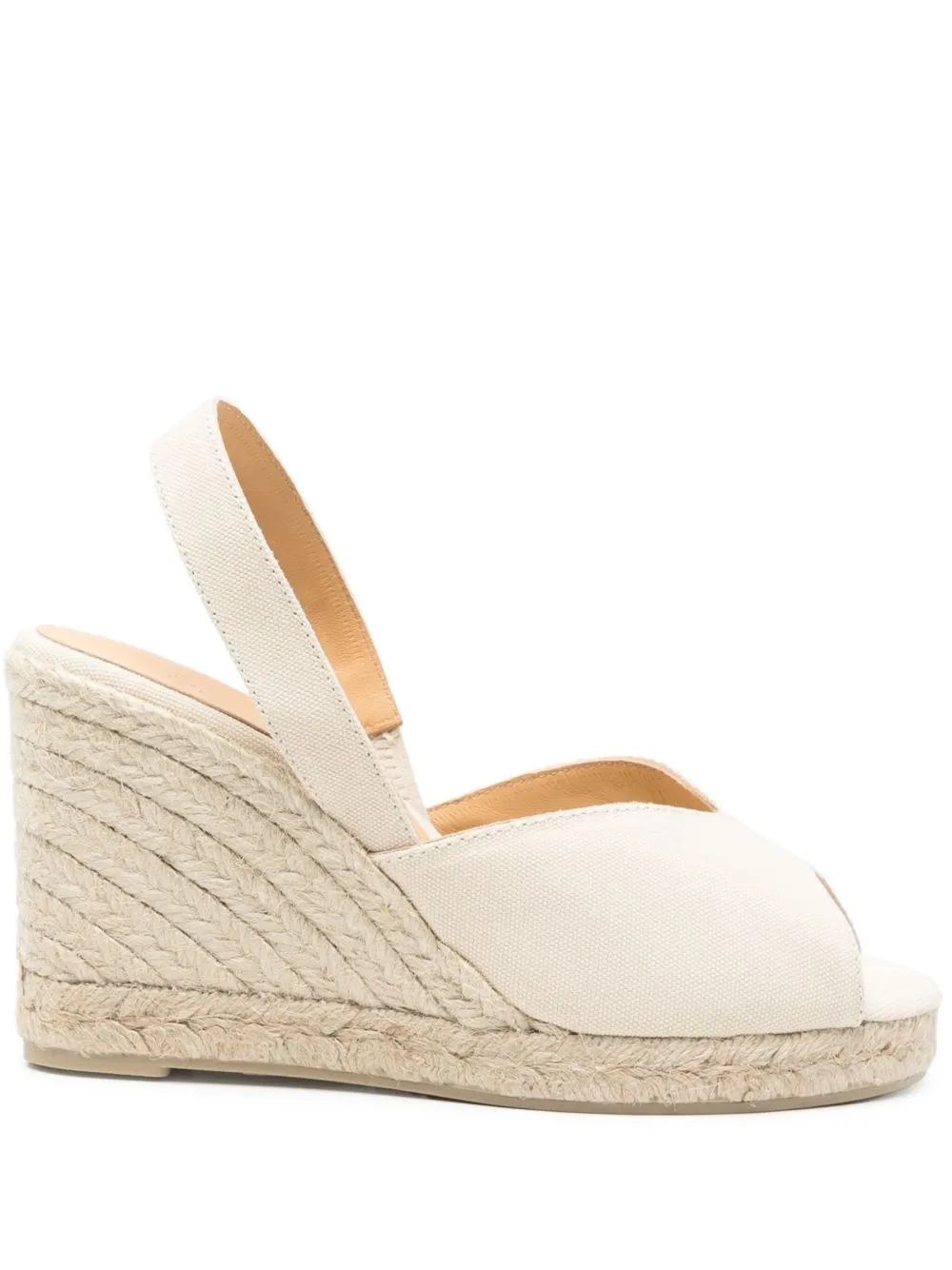 Castaner Ivory Flat Espadrilles