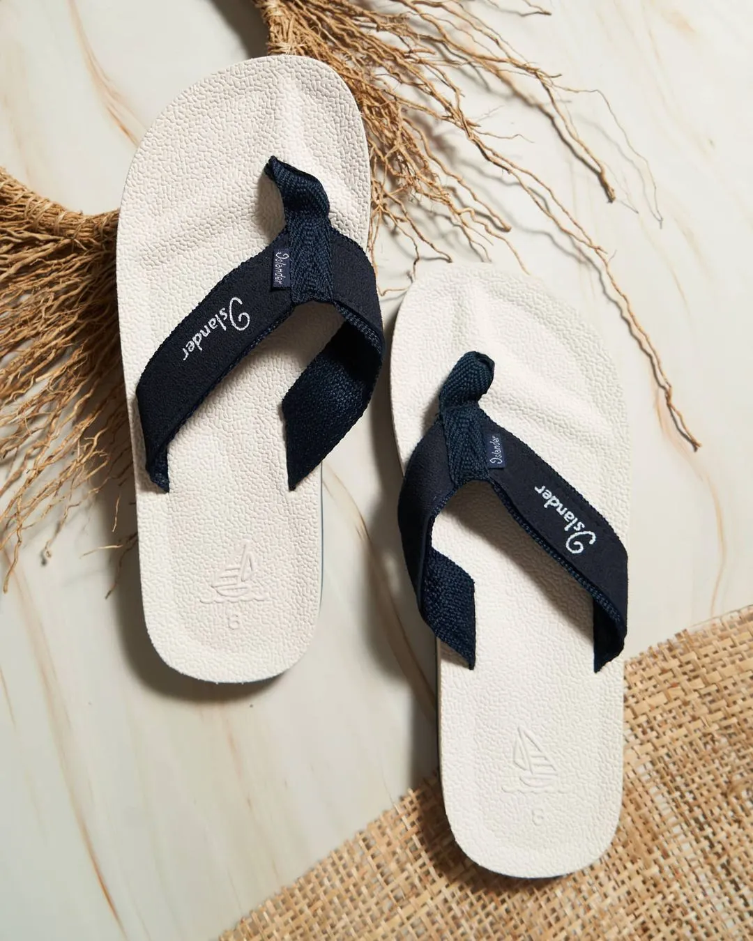 Classic Original Sandals (Flip Flops) - Blue / White / Gray