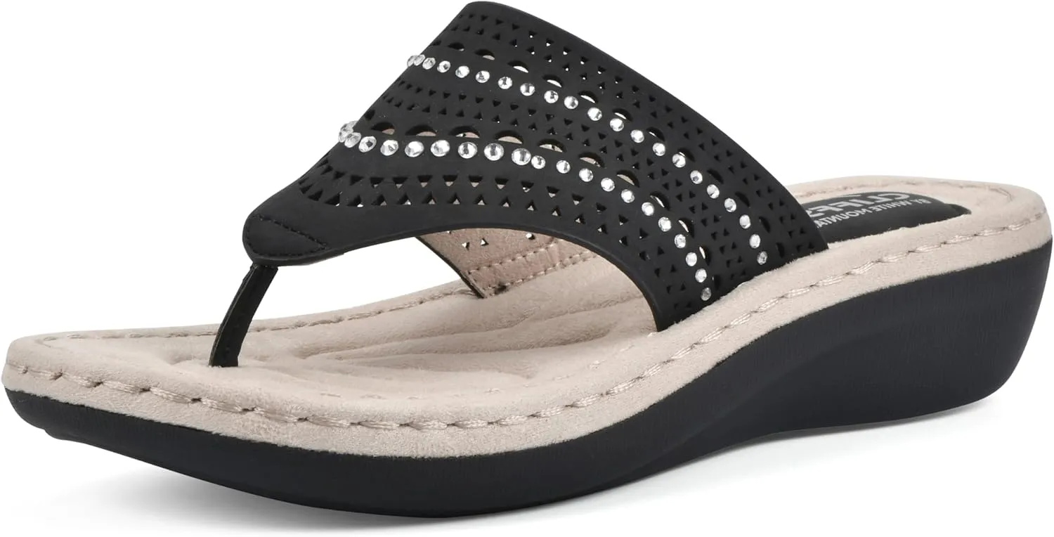 CLIFFS BY WHITE MOUNTAIN Women's Comate Flip-Flop