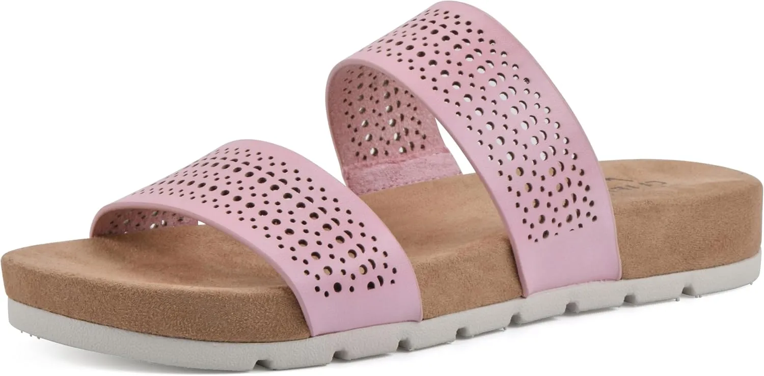 CLIFFS BY WHITE MOUNTAIN Women's Thrilled Slide Sandal