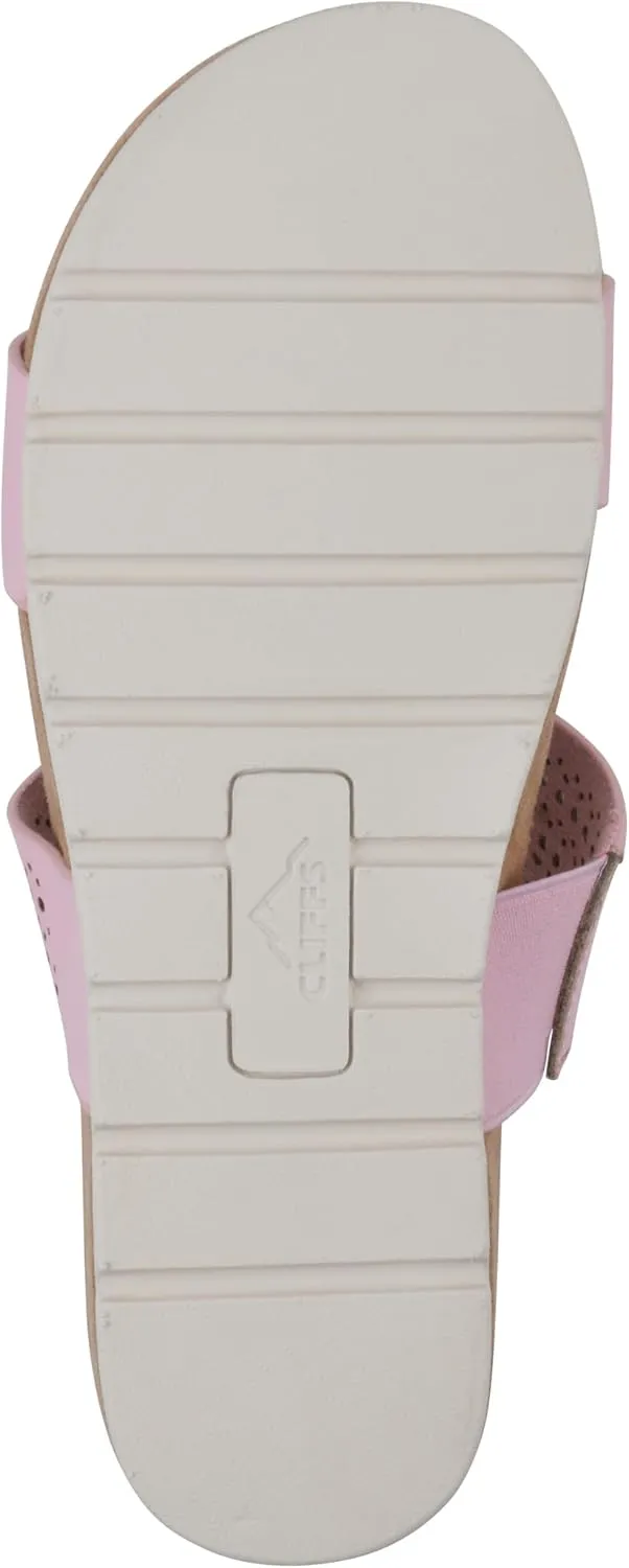 CLIFFS BY WHITE MOUNTAIN Women's Thrilled Slide Sandal