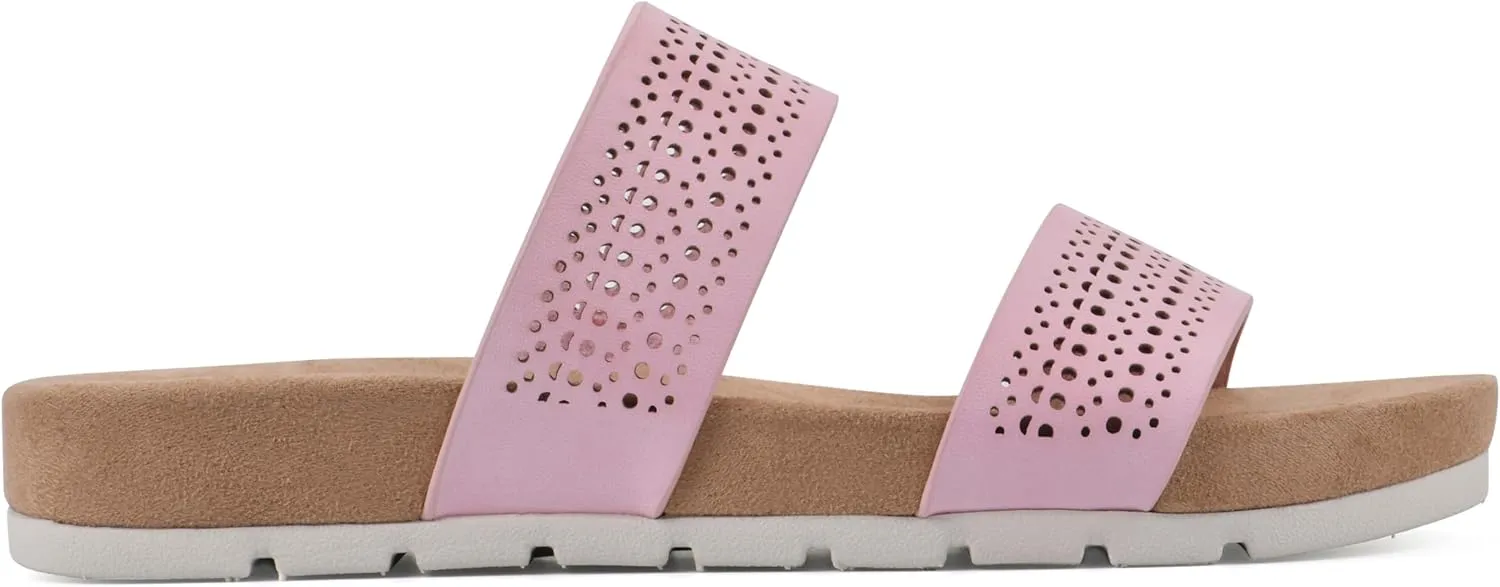 CLIFFS BY WHITE MOUNTAIN Women's Thrilled Slide Sandal