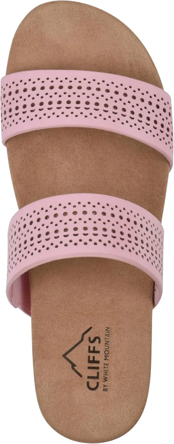 CLIFFS BY WHITE MOUNTAIN Women's Thrilled Slide Sandal