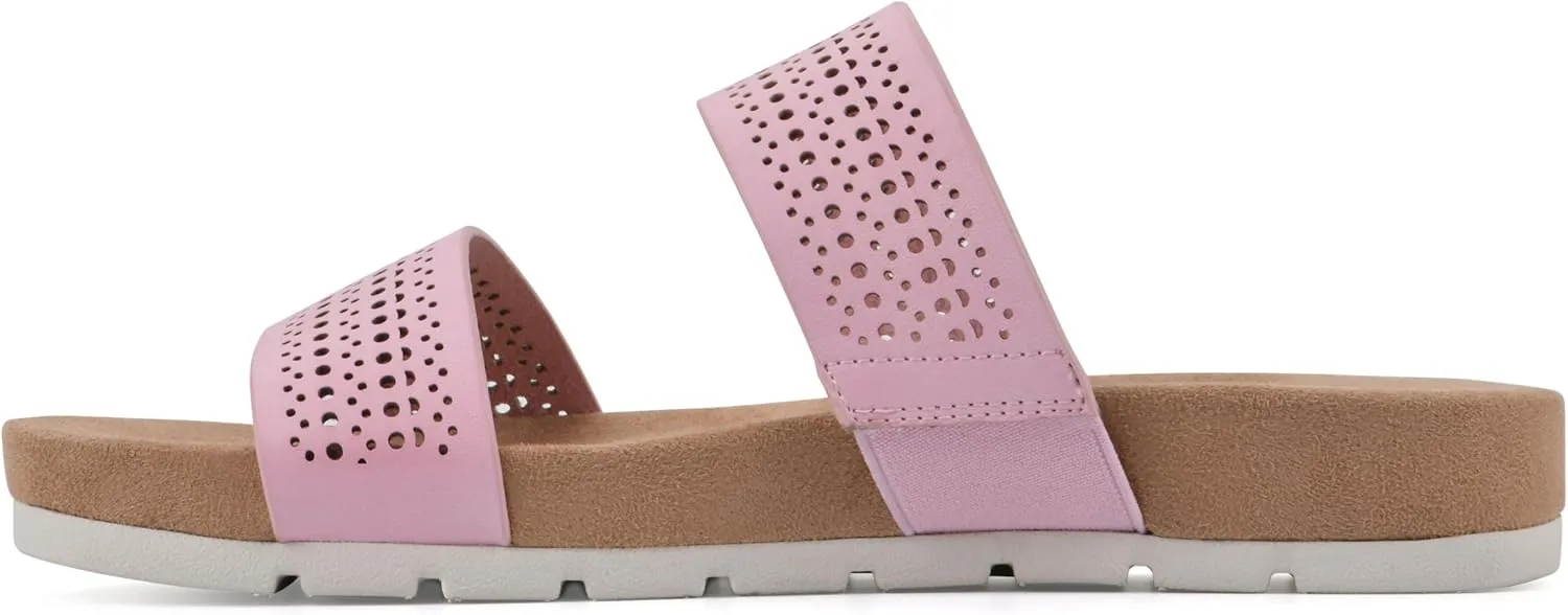 CLIFFS BY WHITE MOUNTAIN Women's Thrilled Slide Sandal