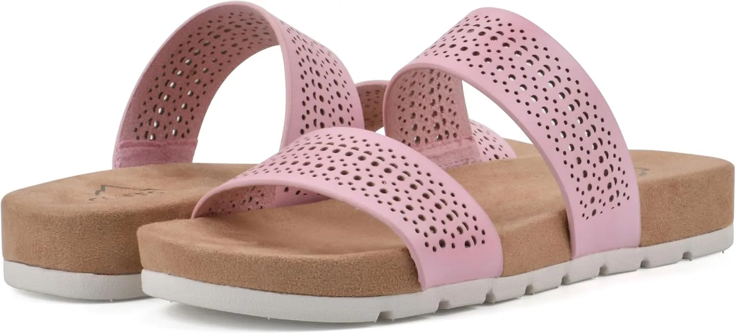 CLIFFS BY WHITE MOUNTAIN Women's Thrilled Slide Sandal