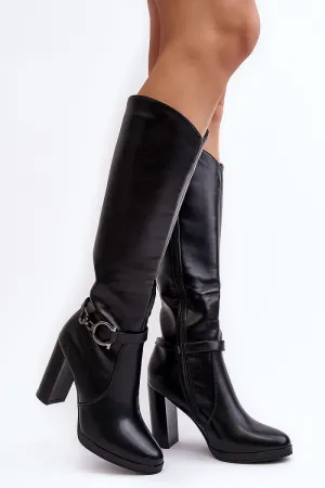 Comfortable Stylish Elegant Heel Boots