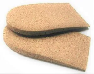 Cork Heel Lift, 1 Pair, 1/4", Medium (2 1/2"Wide)